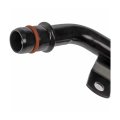 Engine Heater Hose For Chrysler Aspen 2009 Steel Semi Gloss Black Flanged Ends 0 53 In Inside Diameter Replacement 53022199ac 