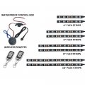 Ledglow 8pc Advanced Million Color Led Atv Utv Quad 4x4 Accent Underlow Light Kit 15 Solid Colors 6 Patterns Multi-color