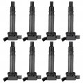Aintier Coil Pack Uf495 Set Of 8 Ignition Compatible 2006-2011 For Camry 2 4l