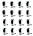 16 Pcs Eagle Dually Wheel Rim Chrome Lug Nut Long Mag Shank With Washer 14x1 5 