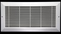 14 X 6 Hvac Return Air Grille Plastic Never Rust Vent Duct Cover For Wall Ceiling Outer Dimensions 16w 8 H 