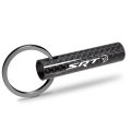 Dodge Srt Hellcat Black Real Carbon Fiber Custom Designed Tube Style Key Chain