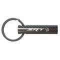 Dodge Srt Hellcat Black Real Carbon Fiber Custom Designed Tube Style Key Chain