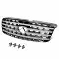 Auto Dynasty Sport Package Model In1200108 Factory Style Front Grille Assembly With Chrome Shell And Gray Insert Compatible