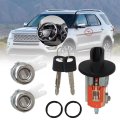 Ignition Switch Cylinder Door Lock Replacement For Ford 97-07 F150 F250 F350 Expedition Excursion Freestar Lc6177 Dl5885 597638