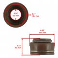 Caltric Exhaust Valve Kit Compatible With Honda Xr650l 1993 1994 1995 1996 1997-2009 2012-2022