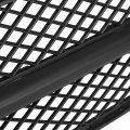 Hecasa New Black Lower Grille Fog Light Bezel Compatible With 2001-2005 Volkswagen Beetle Without Turbo S Model Replacement For