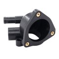 Newyall Engine Coolant Thermostat Housing Case With Gasket