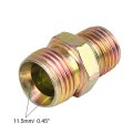 5pcs M14 X 5mm To M16 1 Car Straight Air Pipe Fitting Connector Adapter