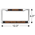 Wartburg College Mascot Full Size Standard License Plate Metal Frame