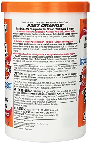 Permatex 35406 Fast Orange Pumice Cream Hand Cleaner 4 5 Lbs