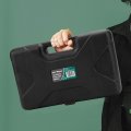 Cartman Tool Set General Household Hand Kit With Plastic Toolbox Storage Case Green