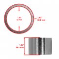 Caltric Muffler With Gaskets Compatible Kawasaki Bayou 220 Klf220a Klf220 A 1988 1989-2002