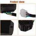 Autoparts Rectifier Regulator 230-22067 Replacement For John Deere 2500b 2500e 2653 2653b X710 X730 X734 X738 X739 All Am101046