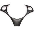 Carbon Fiber Style Steering Wheel Cover For Bmw 3 Series E90 E92 E93 2004 2012 Pvc Interior Trim Accessory 