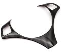 Carbon Fiber Style Steering Wheel Cover For Bmw 3 Series E90 E92 E93 2004 2012 Pvc Interior Trim Accessory
