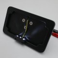 Htt Black Side Mounted License Plate Bracket W Led Light For Cbr 600 900 925 954 Kawasak Ninja Zx Suzuk Gsxr 750 1000 Hayabusa
