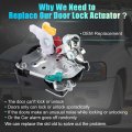 Uxcell Rear Right Side Power Door Lock Actuator Motor For Chrysler Pt Cruiser 2001-2010 No 5027074ab