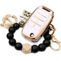 Rfsrz Key Fob Cover Case Fit For Kia Sorento Sportage Rio Soul Forte Optima Carens Folding Flipless Entry Key With Bracelet 