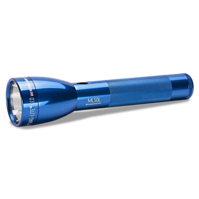 Maglite Ml50l Led 2-cell C Flashlight In Display Box Blue