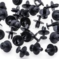 30pcs Hood Insulation Pad Clips Cowl Grille Rivets For Bmw Mini 51481915964 51 48 1 915 964 Nylon Push Type Retainers 7mm Hole 