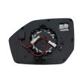Passenger Side Mirror Glass For Hyundai Palisade 2020 2021 2022 Power Adjust Heated With Blind Spot Detection Hy1325158 