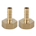 8mm Hose Id X G 1 2 Npt Female Pipe Brass Tail Barb Fitting Connector For Joiner Air Water Fuel Pcs