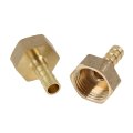 8mm Hose Id X G 1 2 Npt Female Pipe Brass Tail Barb Fitting Connector For Joiner Air Water Fuel Pcs