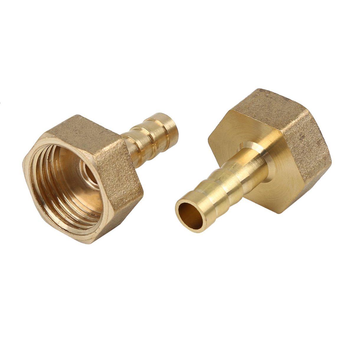 8mm Hose Id X G 1 2 Npt Female Pipe Brass Tail Barb Fitting Connector For Joiner Air Water Fuel Pcs