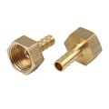 8mm Hose Id X G 1 2 Npt Female Pipe Brass Tail Barb Fitting Connector For Joiner Air Water Fuel Pcs