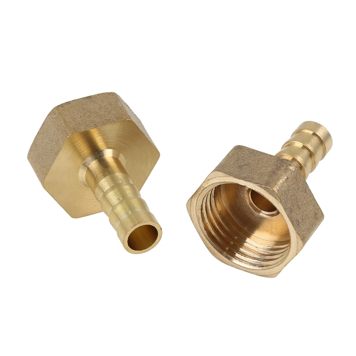 8mm Hose Id X G 1 2 Npt Female Pipe Brass Tail Barb Fitting Connector For Joiner Air Water Fuel Pcs