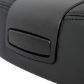 Kuafu Center Console Armrest Lid Compatible With 2007-2014 Chevy Avalanche Silverado Suburban Tahoe Yukon Sierra Black W Latch