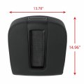 Kuafu Center Console Armrest Lid Compatible With 2007-2014 Chevy Avalanche Silverado Suburban Tahoe Yukon Sierra Black W Latch