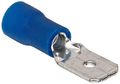 50pcs Premium-grade Blue 16-14 Gauge Quick Disconnect Male Tab Size 0 25 By A Plus Parts House 