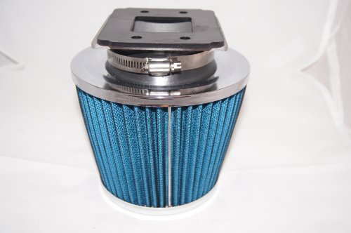 Intake Filter Af Adapter For 86-90 91 92 Mazda Rx7 Rx-7 Includes Blue Air