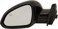 Kool Vue Mirror For 2011-2017 Buick Regal Driver Side In-housing Signal Light Manual Folding Heated With Memory Paintable Power 