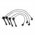Car Spark Plug Wires Set Of 4 Ignition Wire For Toyota Celica Corolla 1993-1997 Paseo 8128 Te41