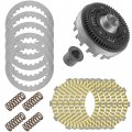 Caltric Clutch Outer Basket And Plates Kit Compatible With Honda Rancher 420 Trx420fpe 2009-2013