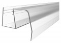 Crl P995ws Clear Bottom Wipe With Drip Rail For Cambridge And Crescent Sliding Shower Door System 3 8 Glass 40 Length 
