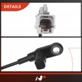 A-premium Abs Wheel Speed Sensor Compatible With Nissan Models Quest 2004-2005 3 5l Mini Passenger Van Front And Rear Driver