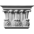 Ekena Millwork Cap11x08x03tw Capital 10 3 4 W X 7 5 8 H Factory Primed White 