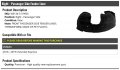 Right Passenger Side Fender Liner Compatible With 2018-2019 Chevy Equinox