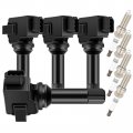 Aintier Ignition Coil Coils Iridium Spark Plugs Uf664 For Subaru Forester 2 5l H4