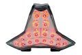 Motodynamic Integrated Sequential Led Tail Lights Clear Lens For Kawasaki Ninja Zx-4r Zx-4rr 2023-2026 Relay Included 