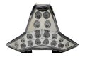 Motodynamic Integrated Sequential Led Tail Lights Clear Lens For Kawasaki Ninja Zx-4r Zx-4rr 2023-2026 Relay Included
