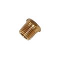 Air Horns 50040 Hex Plug Brass Construction Npt Fitting Universal Fit Modern Style 