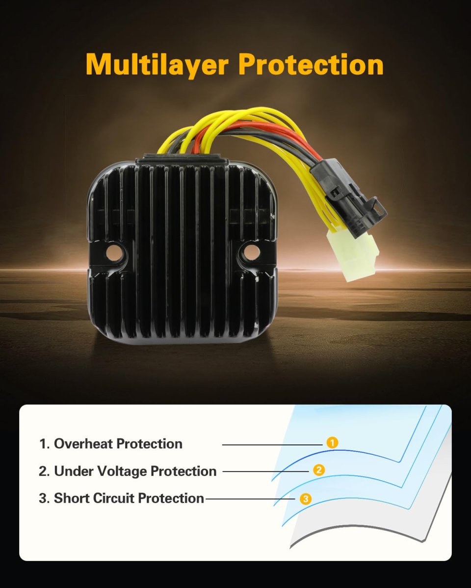 Voltage Regulator Rectifier For Polaris Frontier Touring 2002 2005 And Classic 2003 2004 Part Number