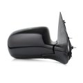 Passenger Side Door Mirror For Oldsmobile Silhouette 1997 To 2004 Power Heated Replacement Gm1321242 10349527 Black Paint Match 
