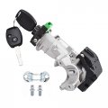Marddpair Ignition Switch Cylinder Lock Replacement For 2006-2011 Honda Civic Auto Trans 2 Key 