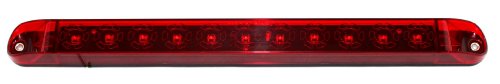 17 Red Led Sealed Trailer Stop Tail And Turn Light Bar Waterproof